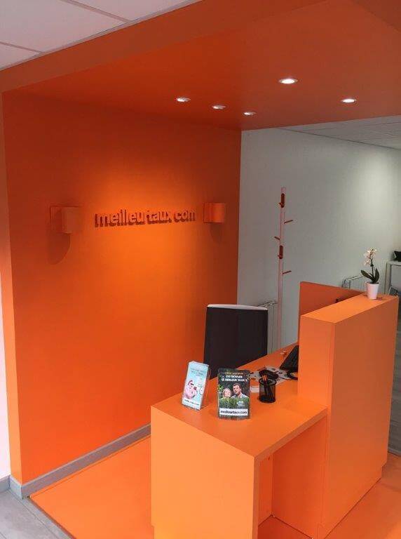 Chantier : Agencement de bureaux professionnels