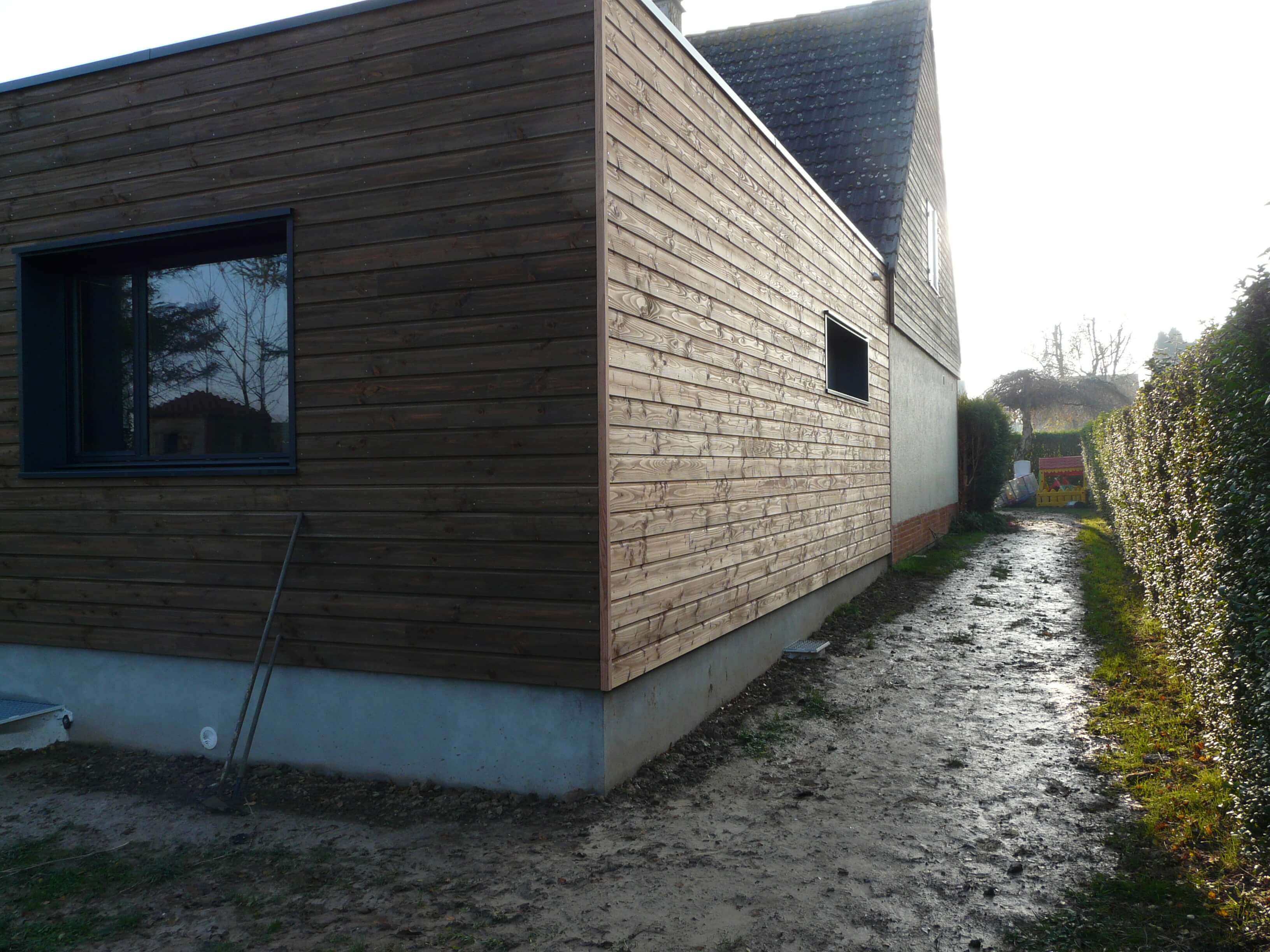 Chantier : Extension et isolation extérieure