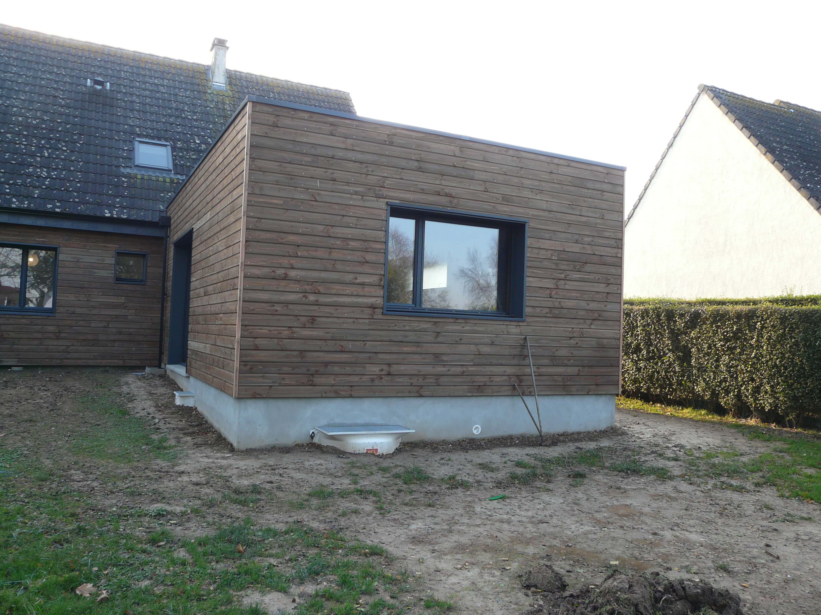 Chantier : Extension et isolation extérieure