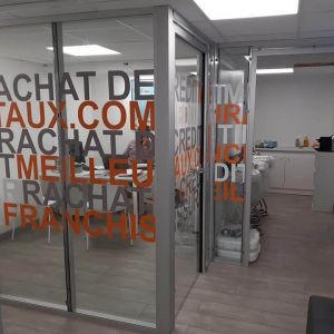 Chantier : Agencement de bureaux professionnels