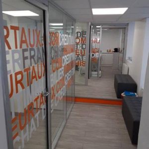 Chantier : Agencement de bureaux professionnels