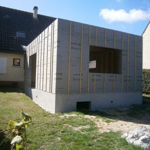 Chantier : Extension et isolation extérieure