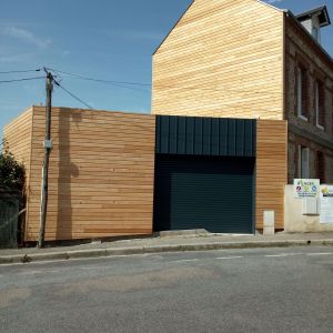 Chantier : Extension habitation ossature bois R+1